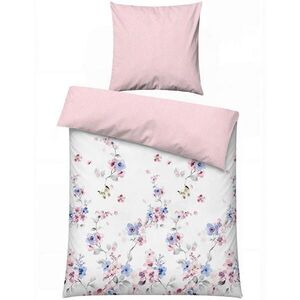 POSTEĽNÁ BIELIZEŇ, lila, biela, pink, 155/220 cm vyobraziť