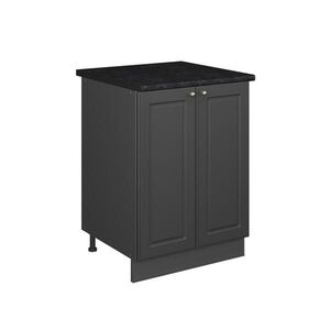 Vicco SPODNÁ SKRINKA POD DREZ Fame-Line, Antracitovo-zlatý vidiecky dom/antracitová, 60 cm vyobraziť