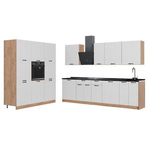 Vicco KUCHYNKA Fame-Line, Biely vidiecky dom/Dub Goldkraft, 460 cm, AP Antracit vyobraziť