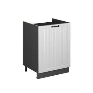 Vicco SPODNÁ SKRINKA POD DREZ Fame-Line, Biely vidiecky dom/antracitová, 60 cm vyobraziť