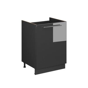 Vicco SPODNÁ SKRINKA POD DREZ Fame-Line, Antracit vysoký lesk/antracitová, 60 cm vyobraziť