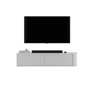 Meble Lindner TV komoda Aurora matná biela 140 cm vyobraziť
