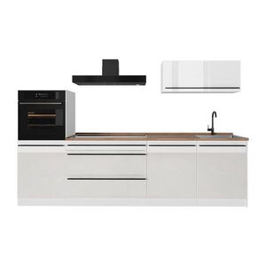 Vicco KUCHYNKA R-Line, Biely vysoký lesk/biely, 280 cm Goldkraft tammi työtaso vyobraziť