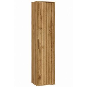 Badplaats VYSOKÁ KÚPEĽŇOVÁ SKRINKA Rimini s 1 dvierkami dub - 38 x 33 x 170 cm vyobraziť