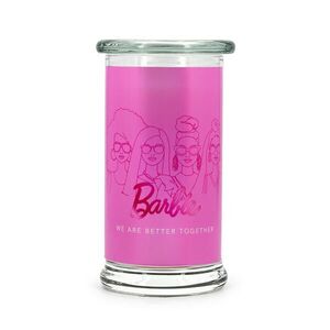 Barbie VONNÁ SVIEČKA Transparentná sklo sójový vosk 400 g Better Together vyobraziť