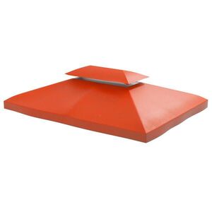 OKWISH NÁHRADNÁ strecha na altánok 300/400 cm hrdzavočervená z polyesteru s dvojitou konštrukciou vyobraziť