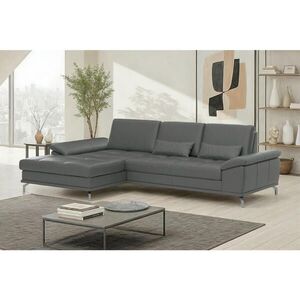 Sit & More ROHOVÁ SEDAČKA, textil, koža, antracitová vyobraziť