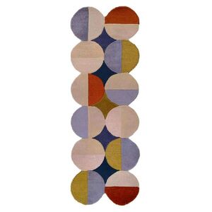 Flair Rugs BEHÚŇ, 80/230 cm, modrá, hrdzavá vyobraziť