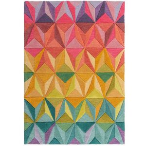 Flair Rugs VLNENÝ KOBEREC, 170/120 cm viacfarebná vyobraziť