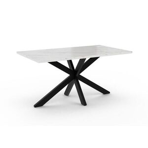 Home Collective JEDÁLENSKÝ STÔL 160 cm vo vzhľade bieleho mramoru vyobraziť