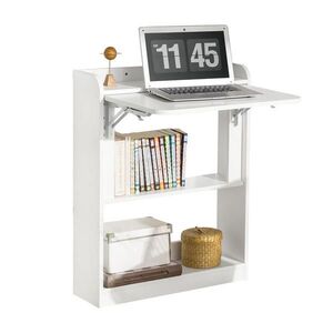 SoBuy SKRINKA na počítač s jednými dvierkami Biela 61x37x82cm Minimalistický vyobraziť