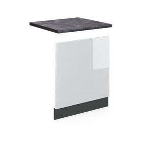 Vicco PREDNÝ PANEL R-Line Biely vysoký lesk 60 cm , AP Antracit vyobraziť