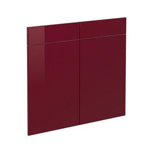 Vicco KUCHYNSKÁ FRONTA R-Line Červený vysoký lesk 79.2 x 70.8 cm nábytková fronta pre spodnú skrinku so zásuvkami vyobraziť