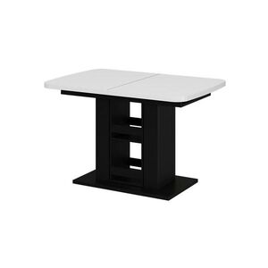 Vicco JEDÁLENSKÝ STÔL Fenaro, biely/čierna, 120-160 x 80 cm vyobraziť