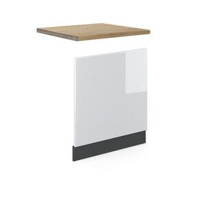 Vicco PREDNÝ PANEL R-Line Biely vysoký lesk 60 cm , AP Oak vyobraziť