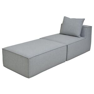 MCW CHAISELONGUE Svetlošedá vyobraziť