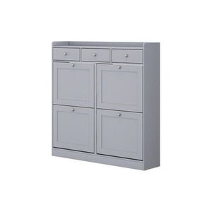 Vicco SKLÁPAČ TOPÁNOK Vitto Šedá 100 x 99.5 cm s 3 zásuvkami a 4 skladacími priehradkami vyobraziť