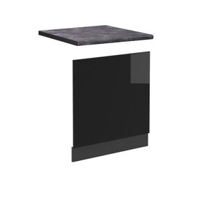 Vicco PREDNÝ PANEL R-Line Čierny vysoký lesk 60 cm , AP Antracit vyobraziť