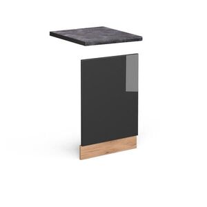 Vicco PREDNÝ PANEL R-Line Antracit vysoký lesk 45 cm , AP Antracit vyobraziť