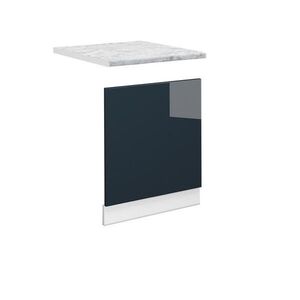 Vicco PREDNÝ PANEL Fame-Line Tmavo modrá vysoký lesk 60 cm , AP Marble vyobraziť