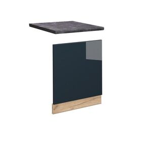 Vicco PREDNÝ PANEL Fame-Line Tmavo modrá vysoký lesk 60 cm , AP Antracit vyobraziť