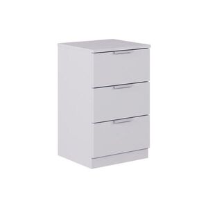 Vicco NOČNÝ STOLÍK Fino biely 37.6 x 61.8 cm s 3 zásuvkami vyobraziť
