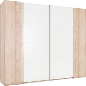 Ti'me ŠATNÍKOVÁ SKRIŇA, biela, farba buka, 270/225/61 cm vyobraziť