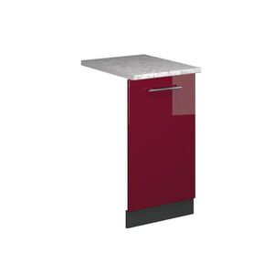 Vicco PREDNÝ PANEL UMÝVAČKY RIADU Fame-Line Bordeaux vysoký lesk 45 cm s pracovnou doskou vyobraziť