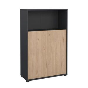 P & B VYSOKÁ KOMODA, sivá, farba duba, 79, 6/34, 3/123, 6 cm vyobraziť