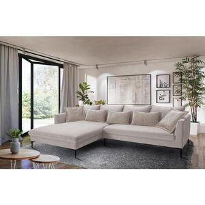 MID.YOU ROHOVÁ SEDAČKA, textil, béžová vyobraziť