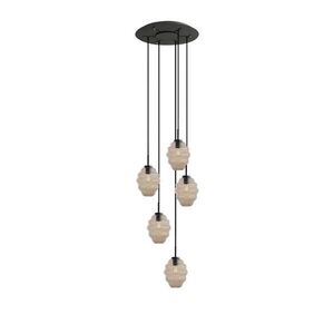 s.luce ECHOS galerijné svetlo 5-plameňové Ø 60cm baldachýn Ø 18cm vyobraziť