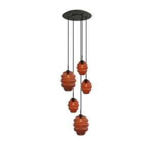 s.luce ECHOS galerijné svetlo 5 plameňov Ø 60cm baldachýn Ø 18/25cm vyobraziť