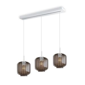 s.luce VELO jedálenská stolová lampa s 3 svetlami a baldachýnom 120cm Ø 20cm vyobraziť