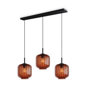 s.luce VELO jedálenská stolová lampa s 3 svetlami a baldachýnom 120cm Ø 20cm vyobraziť