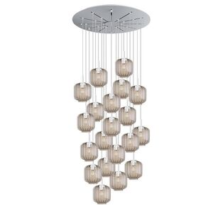 s.luce VELO gallery light 20 svetiel Ø 120cm baldachýn Ø 20cm vyobraziť