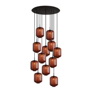 s.luce VELO gallery závesné svietidlo 12 svetiel Ø 80cm Ø 25cm vyobraziť