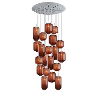 s.luce VELO galerijná lampa 20 svetiel Ø 120cm Ø 18/20/25cm vyobraziť