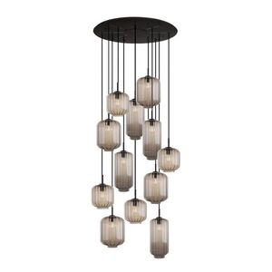 s.luce VELO galerijné svietidlo 12 svetiel Ø 80cm baldachýn Ø 18/20/25cm vyobraziť