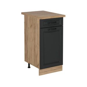 Vicco KUCHYNSKÁ SPODNÁ SKRINKA R-Line Antracitový vidiecky dom 40 cm , AP Oak vyobraziť