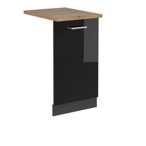 Vicco PREDNÝ PANEL UMÝVAČKY RIADU R-Line Čierny vysoký lesk 45 cm , AP Oak vyobraziť