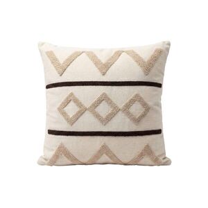 Deco-Raum DEKORAČNÝ vankúš Tribal Pattern béžový 45 × 45 cm s výplňou vyobraziť