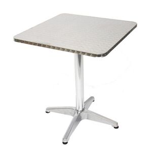 MCW ALU-BISTROTISCH striebro vyobraziť