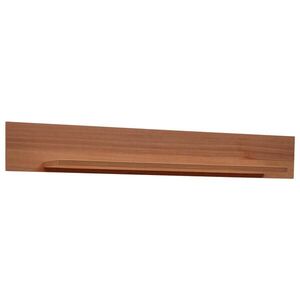 Voleo NÁSTENNÁ POLICA, jadrový buk, 160/25/21, 6 cm vyobraziť