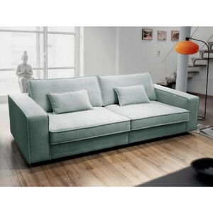 MID.YOU VEĽKÁ POHOVKA, plast, textil, kompozitné drevo, mätovozelená vyobraziť