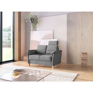 Sit & More DVOJMIESTNA POHOVKA, textil, sivá vyobraziť