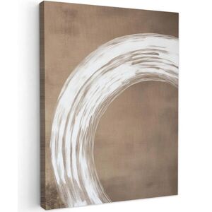 MuchoWow OBRAZ NA PLÁTNE Farba - hnedá - Japandi 60x80 cm vyobraziť