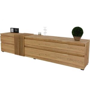 Linea Natura NÍZKA KOMODA, dub, farba duba, 248, 8/55, 3/44 cm vyobraziť