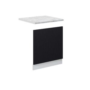 Vicco PREDNÝ PANEL Fame-Line Čierny pruhovaný 60 cm , AP Marble vyobraziť