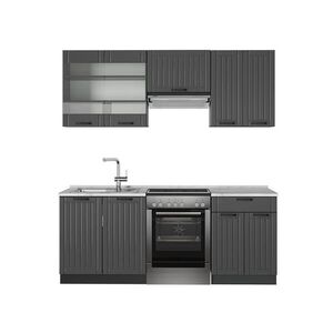 Vicco KUCHYNKA Fame-Line Tmavo-sivá 200 cm , AP Marble vyobraziť