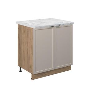 Vicco SPODNÁ SKRINKA POD DREZ Fame-Line GreyBeige 80 cm , AP Marble vyobraziť
